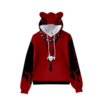 Anime One Piece Oreja De Gato Sudadera Cosplay Navidad Fiesta 3D Impreso Casual